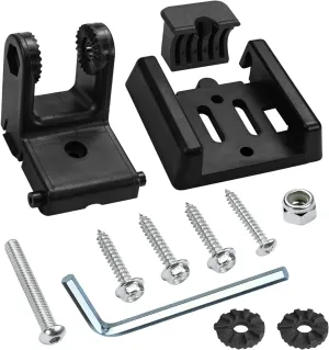 7400931 XNT Transducer Bracket, Transducer Mounting Plate for MHX XNT Model Transducers, Transom Mounting Hardware Kit Compatible with MHX XNT Transducer Mount.