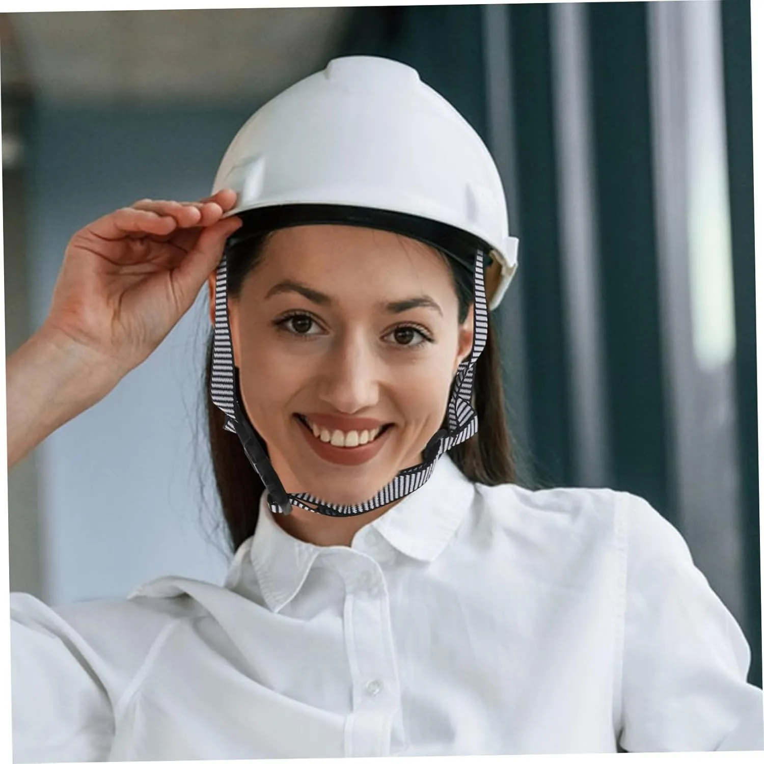 Angoily 3pcs Hard Hat Chin Strap Adjustable Helmet Chin Protector for Construction Safety Stable and Easy to Install Fit Replacement for Broken Straps