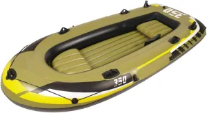 Canoe Inflatable Canoe Inflatable Boat Portable Thickened PVC Inflatable Boat with Air Pump Paddles