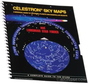 Celestron 93722 Sky Maps Star Charts & Planisphere, Northern Hemisphere