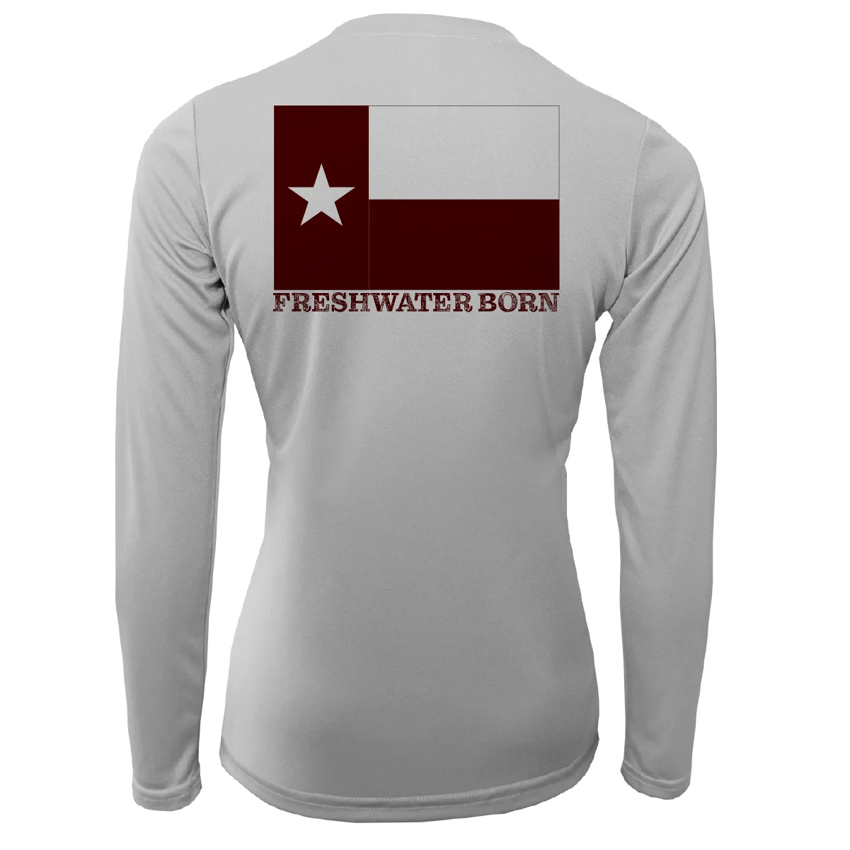 College Station Freshwater Born Women's Long Sleeve UPF 50  Dry-Fit Shirt