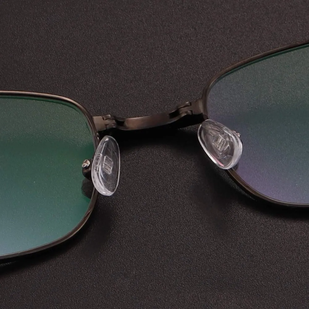 Foldable Pure Titanium Glasses Optical Frame for Men A8935