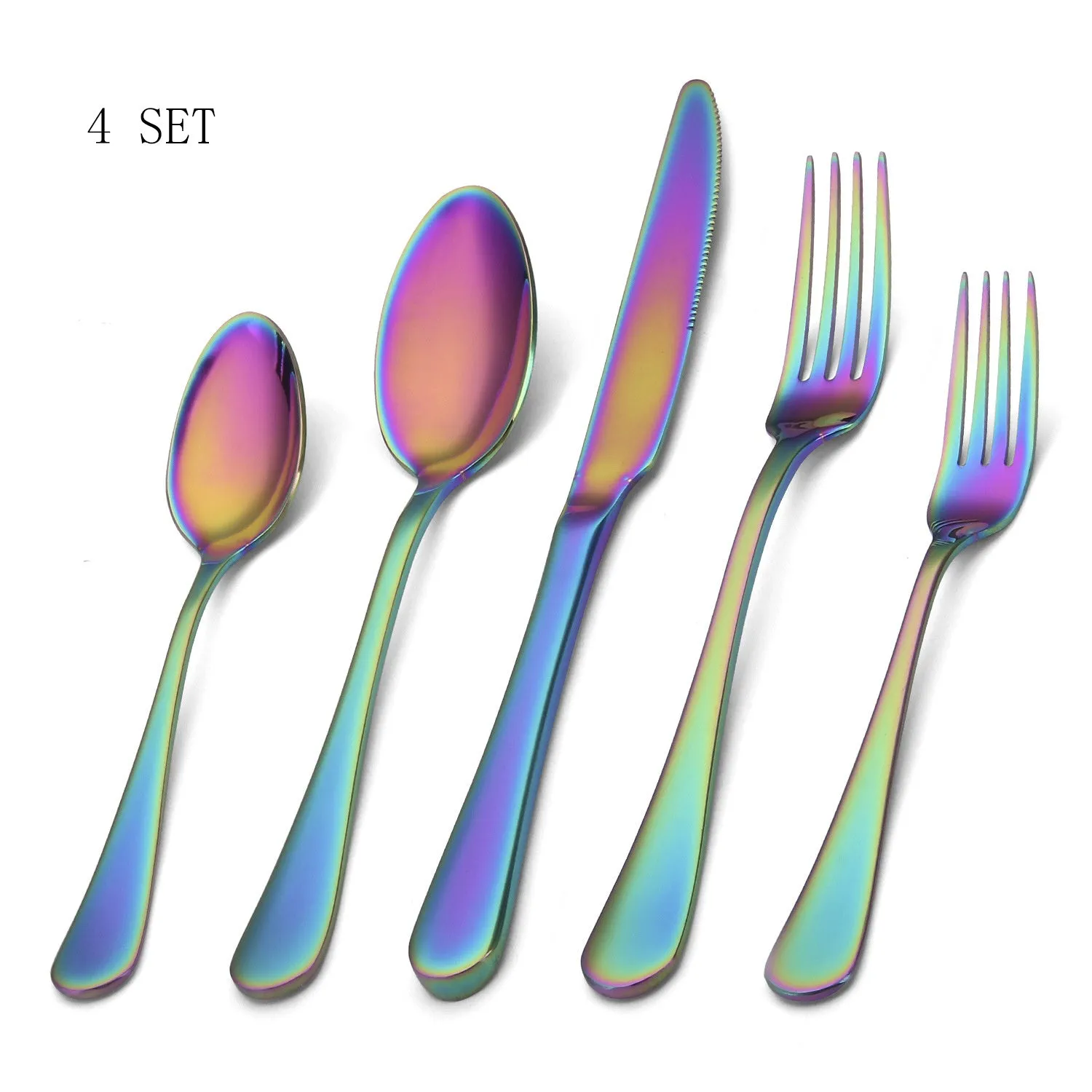 Household Simple Stainless Steel Cutlery Set
