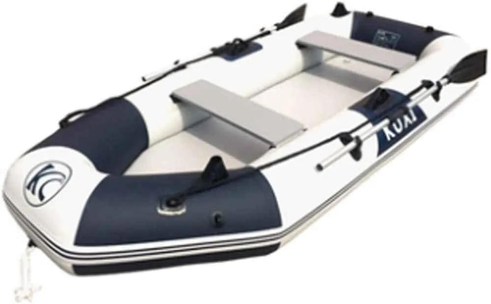 Inflatable Kayak, Inflatable Fishing Boat Set, Unisex's 1-2Person Inflatable Portable Sport,with Out Any Accessories,18011531CM