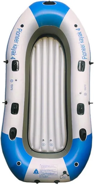 Inflatable Kayak, Inflatable Sea Kayak, Inflatable Boat Fishing Boat Assault Boat Rafting Boat, Portable Motion Boat Dinghy,A Water Sports