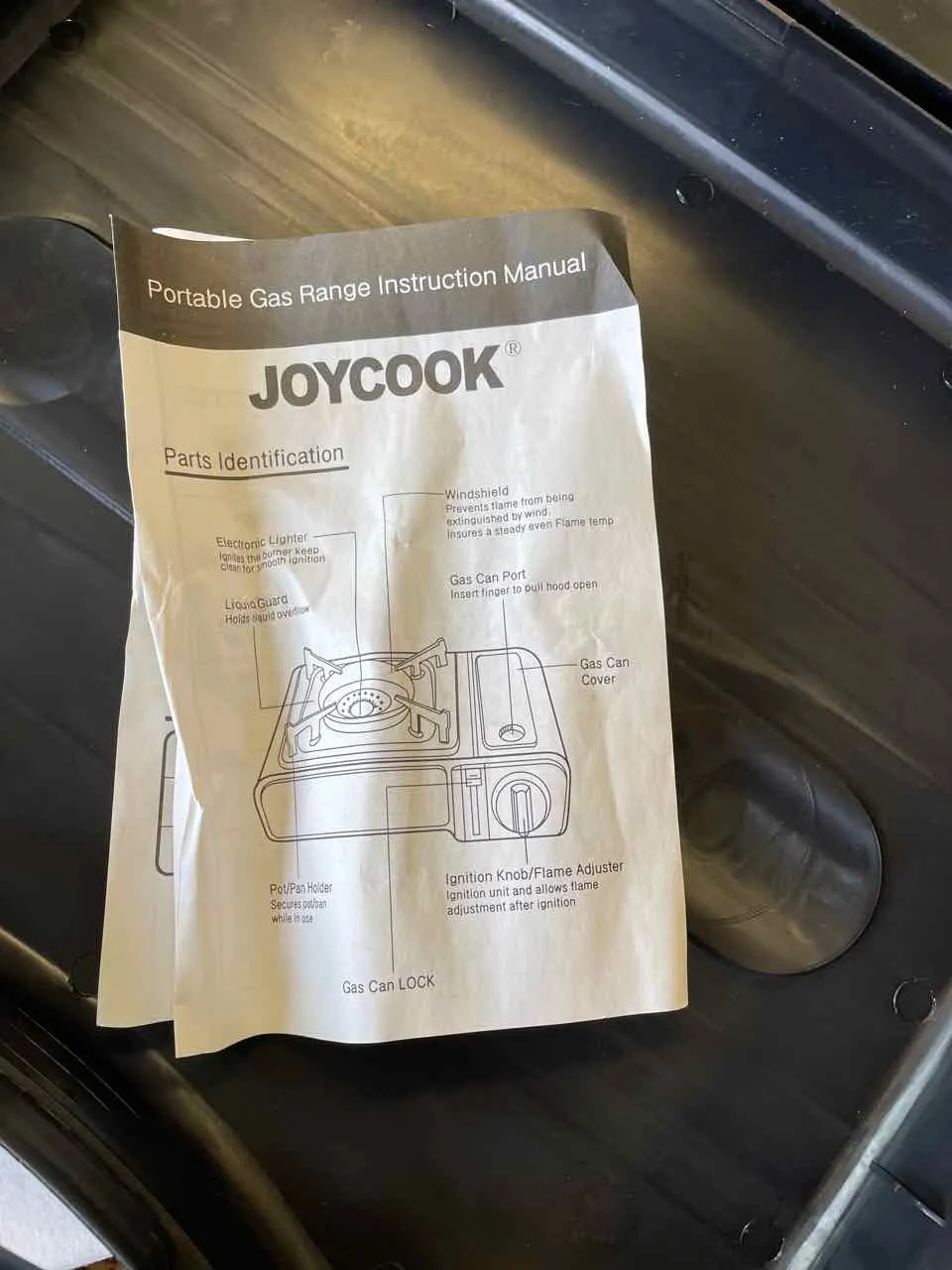 Joycook Portable Gas Stove and Canister