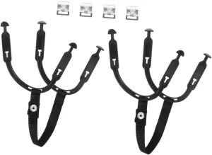 KESYOO 2sets Youth Chin Strap Hockey Chin Strap Cover Chinstrap Fastener Kit Fits for Football Chin Strap Hard Hat Chin Straps Universal Chin Strap Replacement Parts See Black