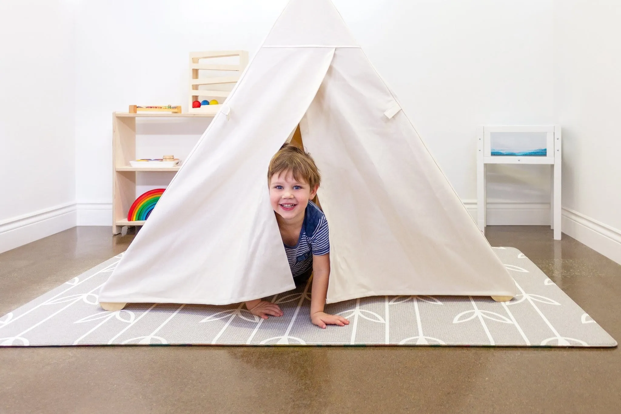 Montessori Climbing Triangle Tent