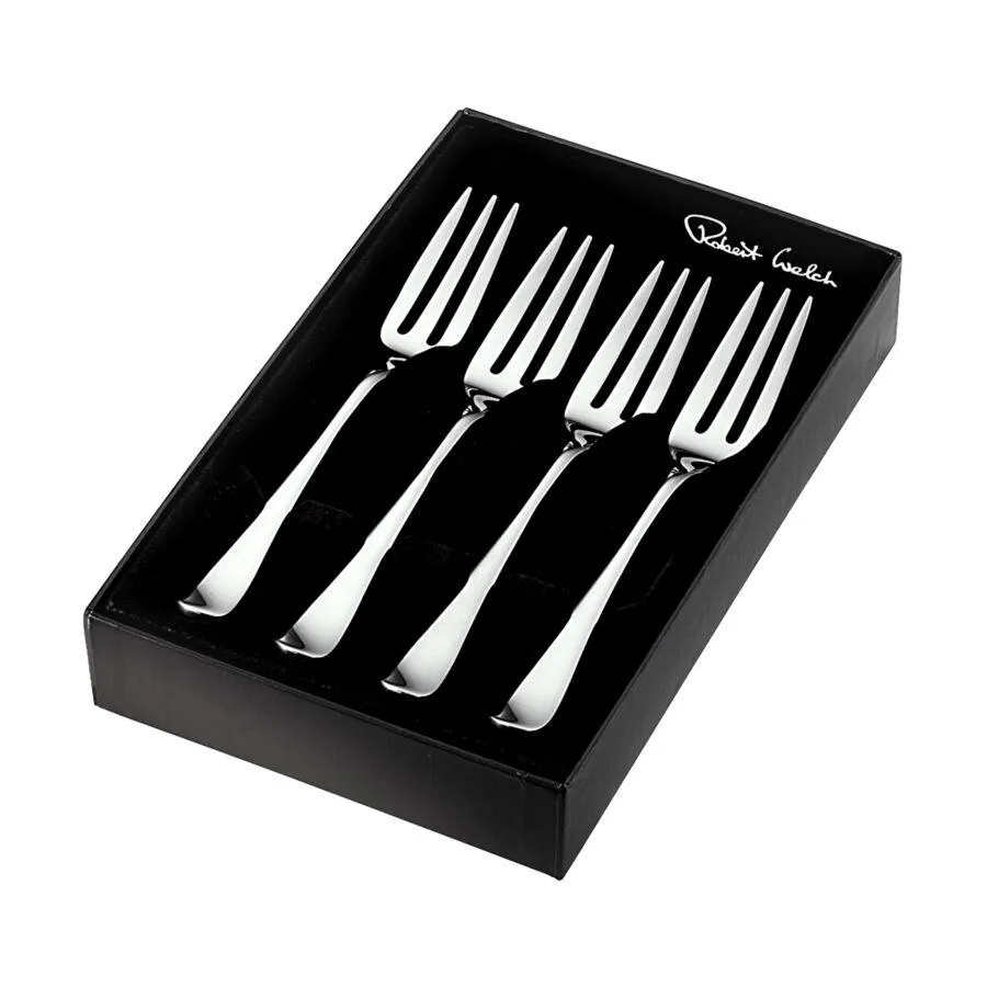 Robert Welch Radford Bright Pastry Fork Set of 4