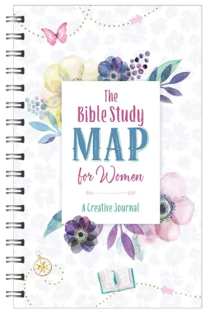 The Bible Study Map for Women: A Creative Journal (Faith Maps) Spiral-bound  November 1, 2019