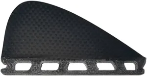 *This Well Rounded Template is Designed to Strike Surfing Fins Keel Fin Surfboard Paddleboard Accessories Quilhas Surf Sup Paddle Fins Thruster Fin Sets (Color : Gray)