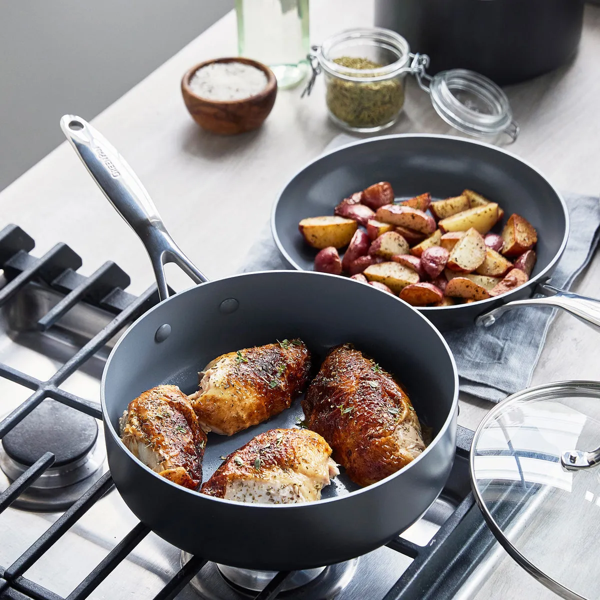 Valencia Pro Ceramic Nonstick 11-Piece Cookware Set